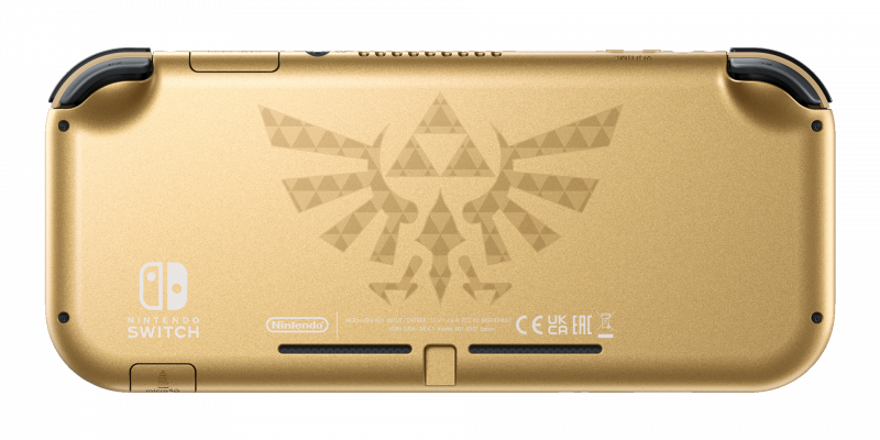 Nintendo Switch Lite – Hyrule-Edition gold inkl. 12-Monate Mitgliedschaft für Nintendo Switch Online (10013779)