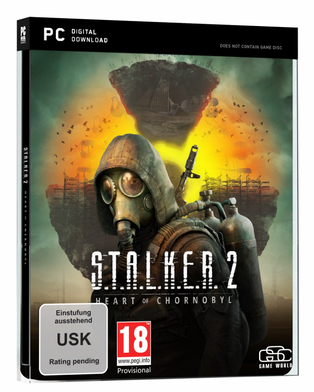 S.T.A.L.K.E.R. 2 Heart of Chornobyl Day One Steelbook Edition [uncut] (deutsch spielbar) (AT PEGI) (PC) [Code in a Box]