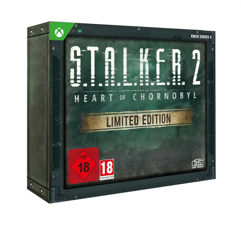 S.T.A.L.K.E.R. 2 Heart of Chornobyl Limited Steelbook Edition [uncut] (deutsch spielbar) (AT PEGI) (XBOX Series X)