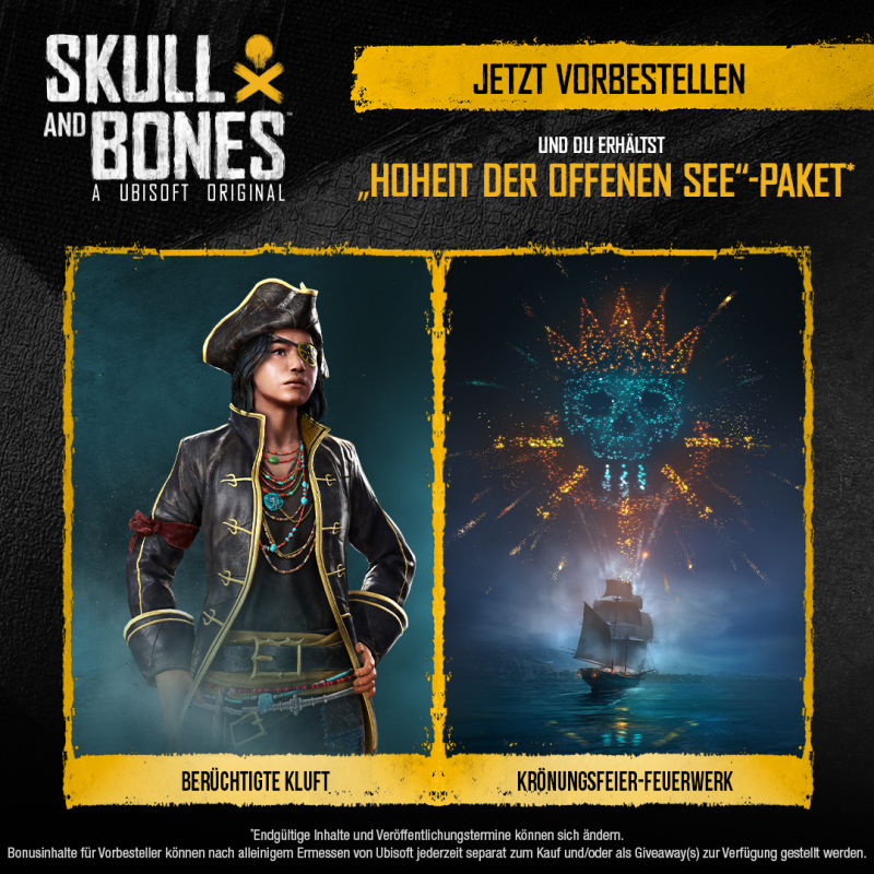 Skull and Bones [uncut] (deutsch) (DE USK) (PC) inkl. Hoheit der offenen See DLC