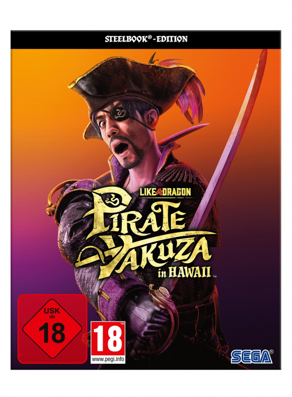 Like a Dragon Pirate Yakuza in Hawaii Steelbook Edition [uncut] (deutsch spielbar) (AT PEGI) (PC) inkl. Poster / Ichiban Pirate Crew Set & Special Outfit Set