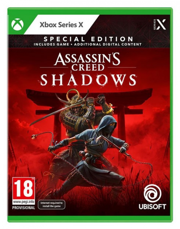 Assassin's Creed Shadows Special Edition (deutsch spielbar) (EU PEGI) (XBOX Series X) inkl. Yasuke-Charakterpaket