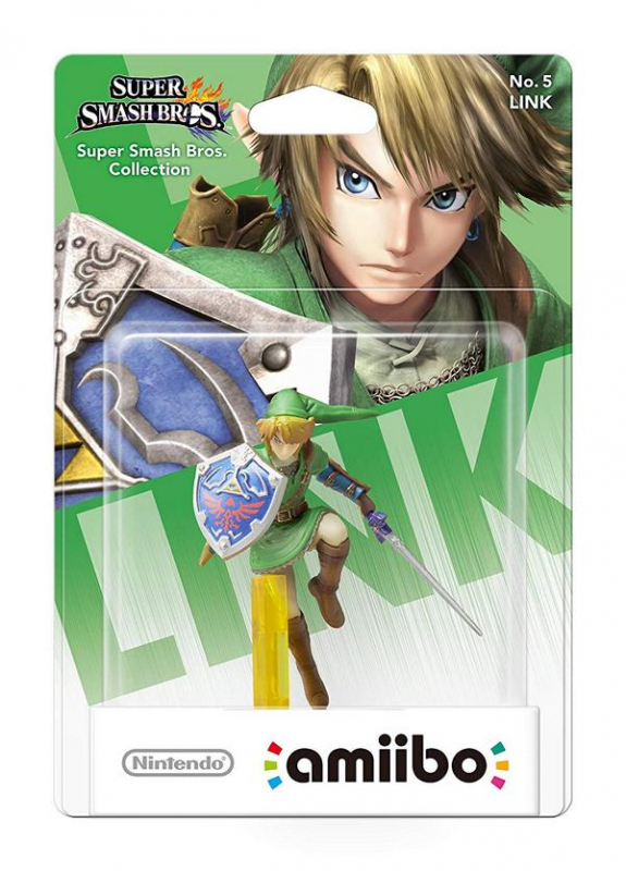 amiibo Super Smash Bros. Link No. 5 (Nintendo Wii U/Switch/3DS/New 3DS)