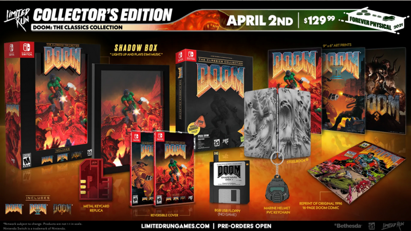 DOOM The Classics Collection Collector's Edition (englisch) (US ESRB) (Nintendo Switch) [Limited Run #102]