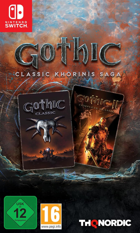 Gothic Classic Khorinis Saga (Gothic 1 & 2) (deutsch spielbar) (AT PEGI) (Nintendo Switch)