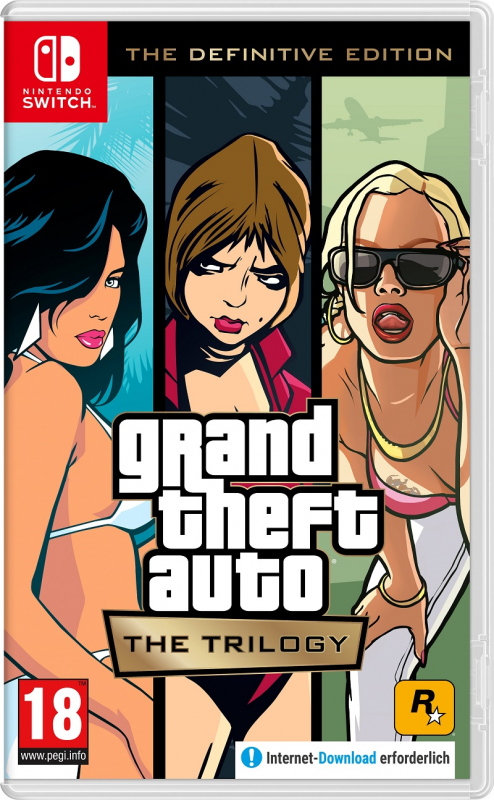 Grand Theft Auto The Trilogy The Definitive Edition [uncut] (deutsch) (EU PEGI) (Nintendo Switch)