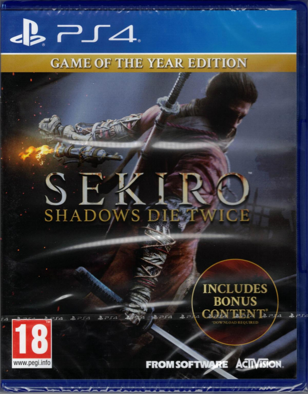 Sekiro Shadows Die Twice Game Of The Year Edition Uncut Deutsch Eu Pegi Ps4