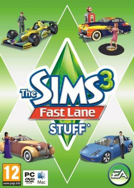 Die Sims 3 Gib Gas / Fast Lane Stuff (deutsch) (EU PEGI) (PC DVD)