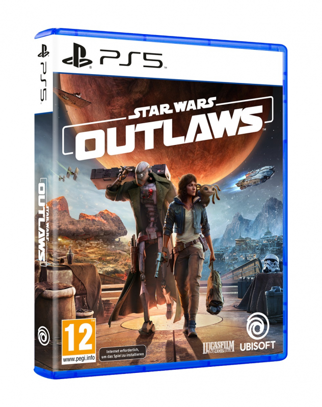 Star Wars Outlaws (deutsch spielbar) (AT PEGI) (PS5) inkl. Kesselflieger-Bonuspaket