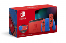 Nintendo Switch Konsole Mario Red & Blue Limited Edition